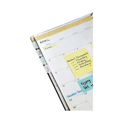 POST-IT NOTES, Pads,Canary Yellow, 3" x 3", Lined, 100-Sheet, 6 / Pack